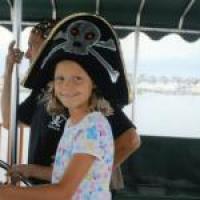 girl in pirate hat