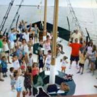 group on pirate cruise