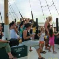 group on pirate cruise