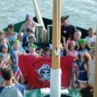 group on pirate cruise